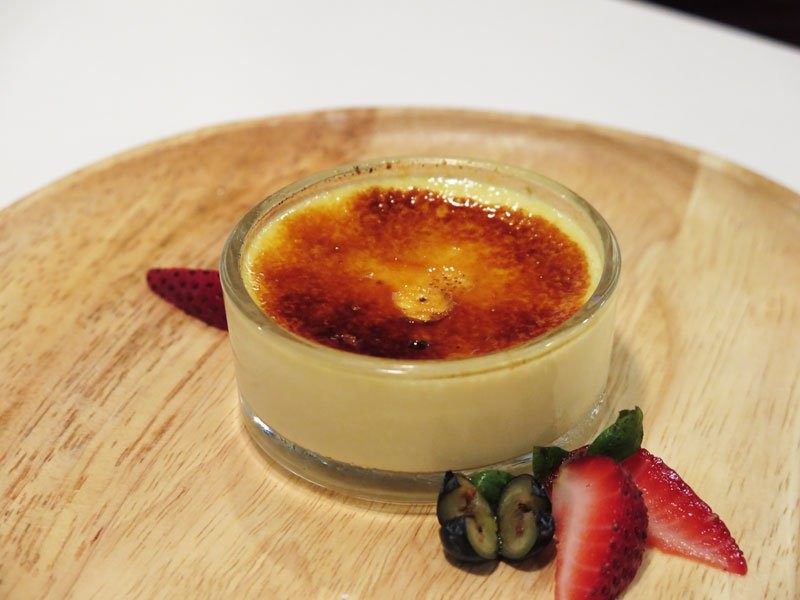 Singapore Hawker Recreations - Durian Creme Brulee