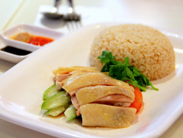 Singapore Hawker Recreations - Hainanese Chicken Rice