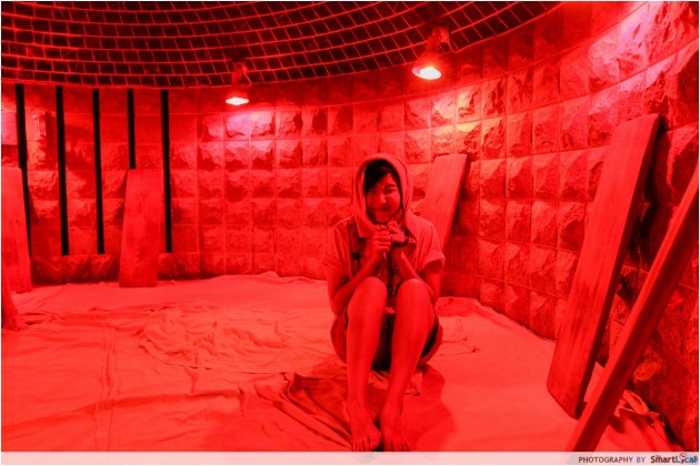 The Smart Local - Kimberly experiences Jjimjilbang fire based sauna room