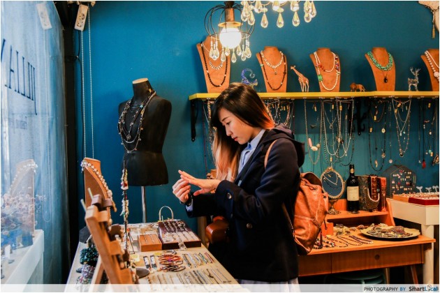 The Smart Local - Kimberly at Bukchon Hanok Village jewelry shop