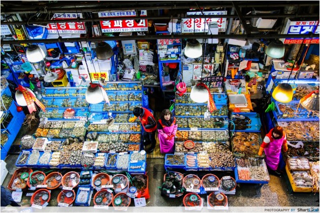The Smart Local - Noryangjin Fish Market aerial view