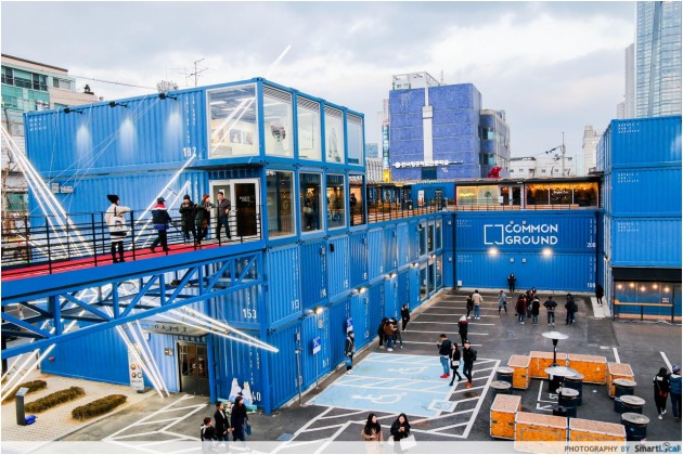 The Smart Local - Largest pop up container shopping mall in the world called Common Ground