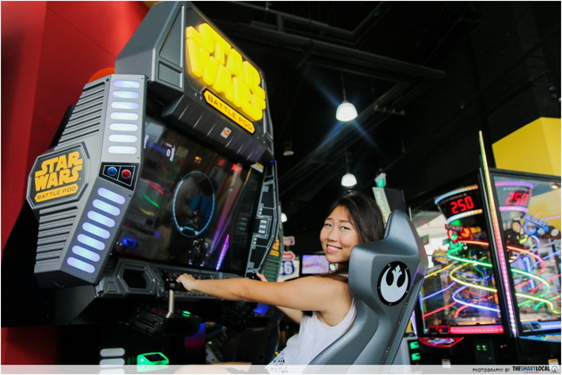 timezone arcade star wars