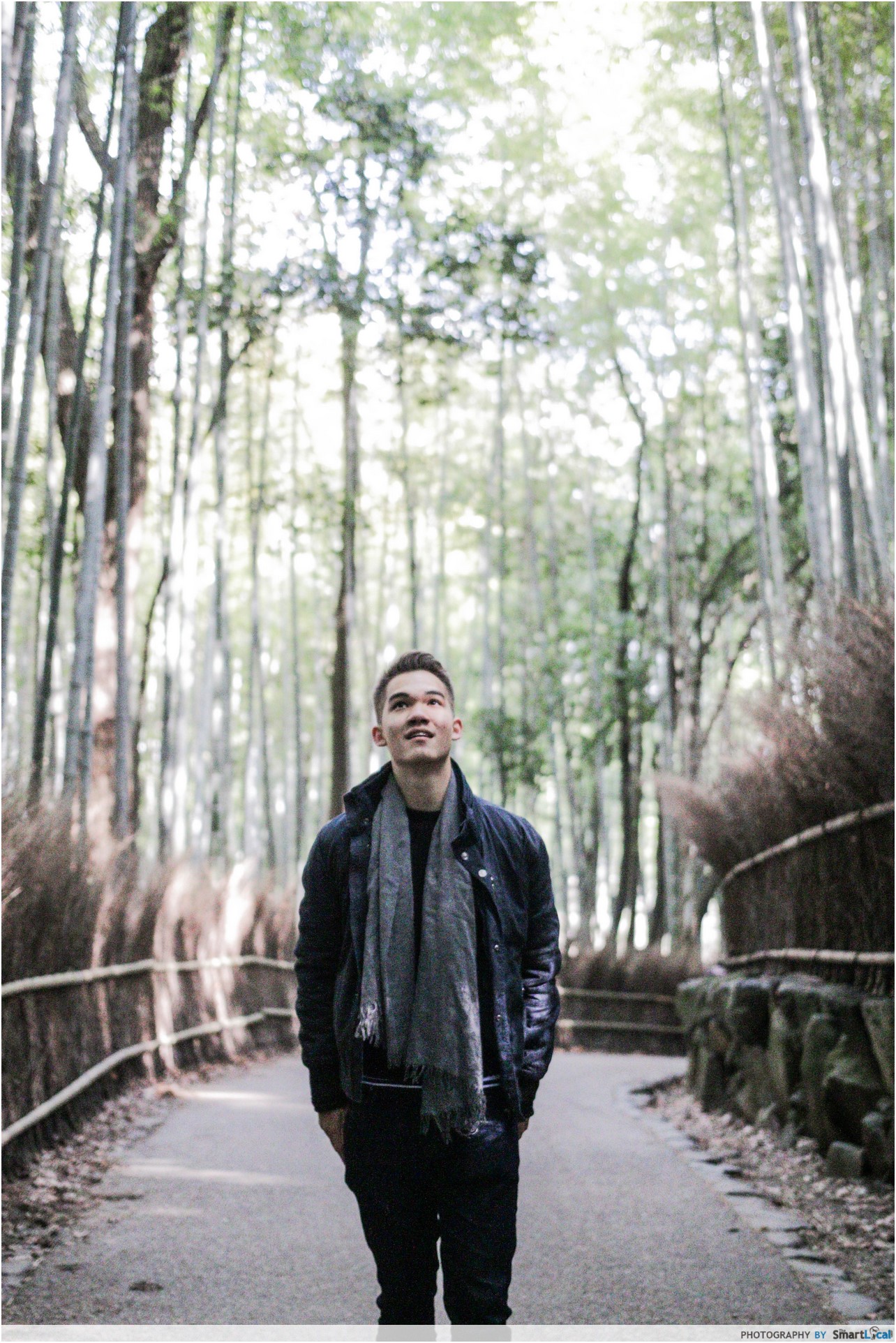 The Smart Local - Thomas exploring Arashimaya Bamboo Forest