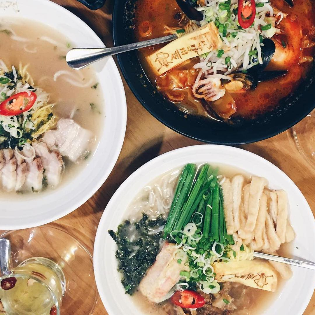 Cheap Korean Food In Singapore - Chefs Noodle Japanese Fusion Ramen