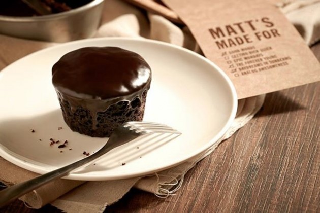 Small Dark Chocolate Fudge cake from Matts