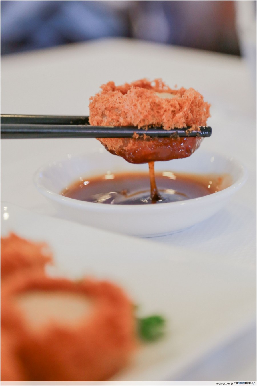 Deep Fried Scallop Wrapped In Yam Ring 