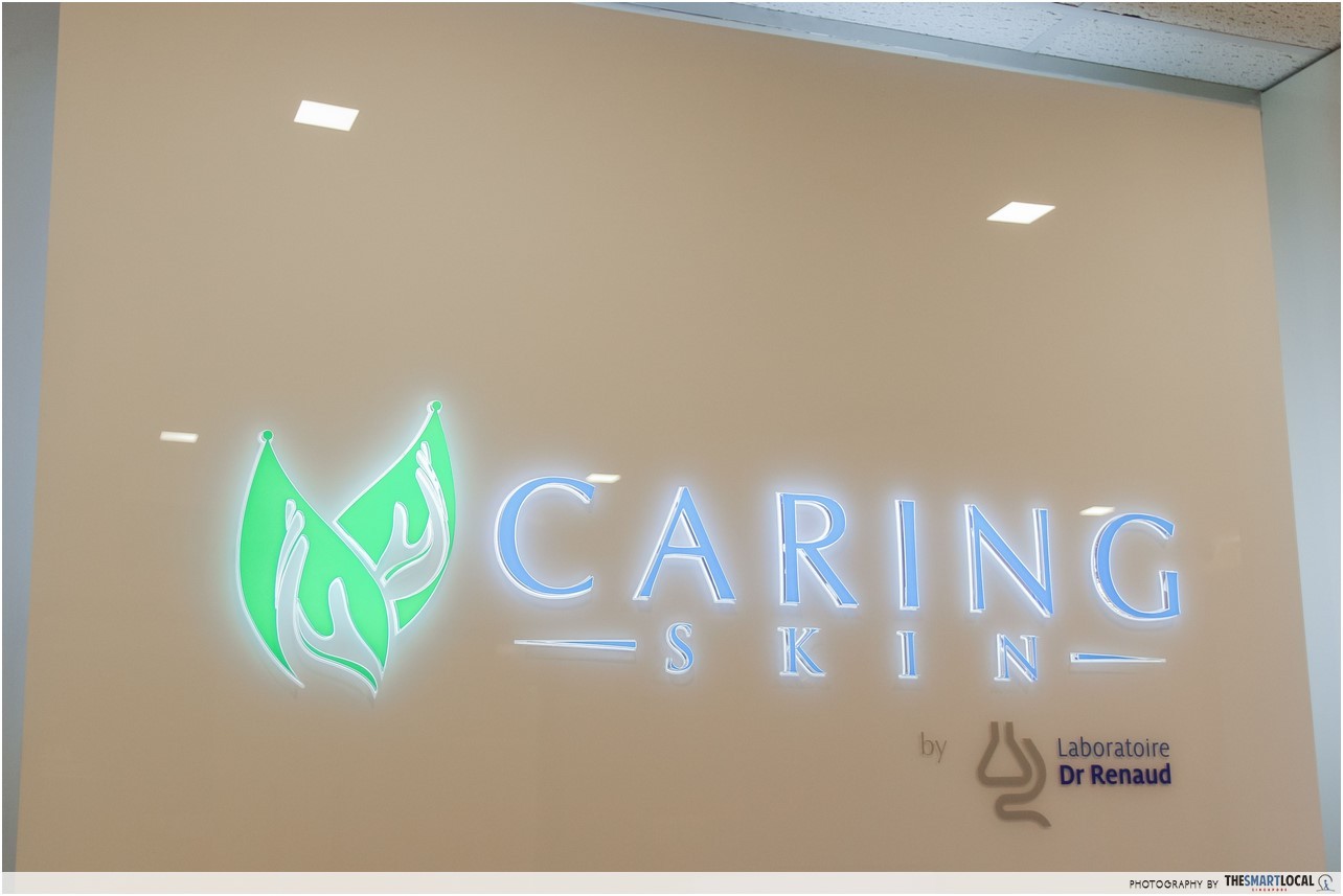 caring skin logo