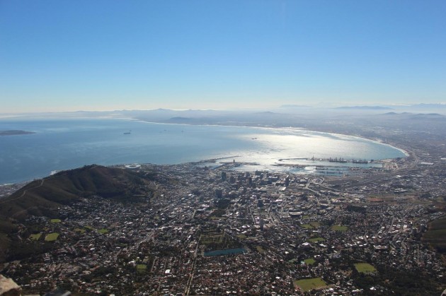 Table Mountain Top - breathing views