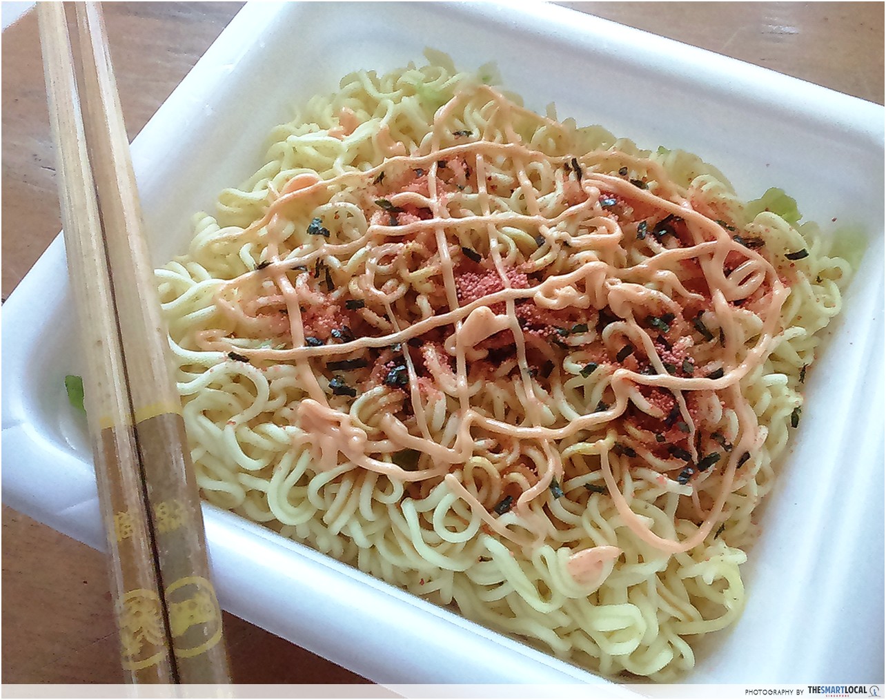 mentaiko mayo instant noodles