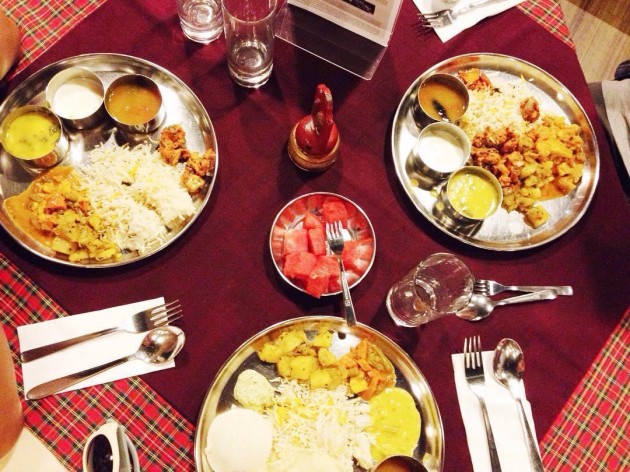 Pay as you wish Indian vegetarian buffet at Annalakshmi Janatha