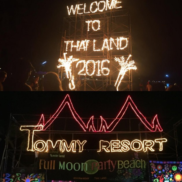 Full Moon parties in Koh Phangan