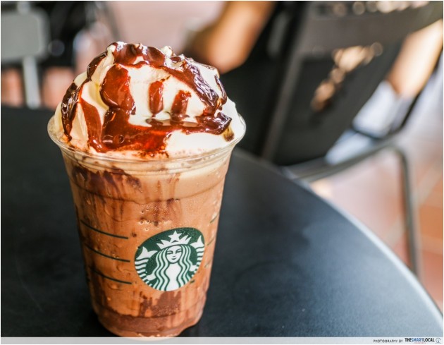 Nutella Frappucino Starbucks