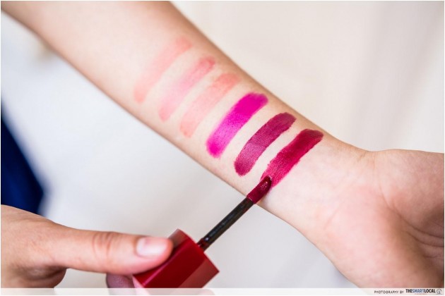 Bourjois Paris Velvet Rouge Edition lipstick swatches