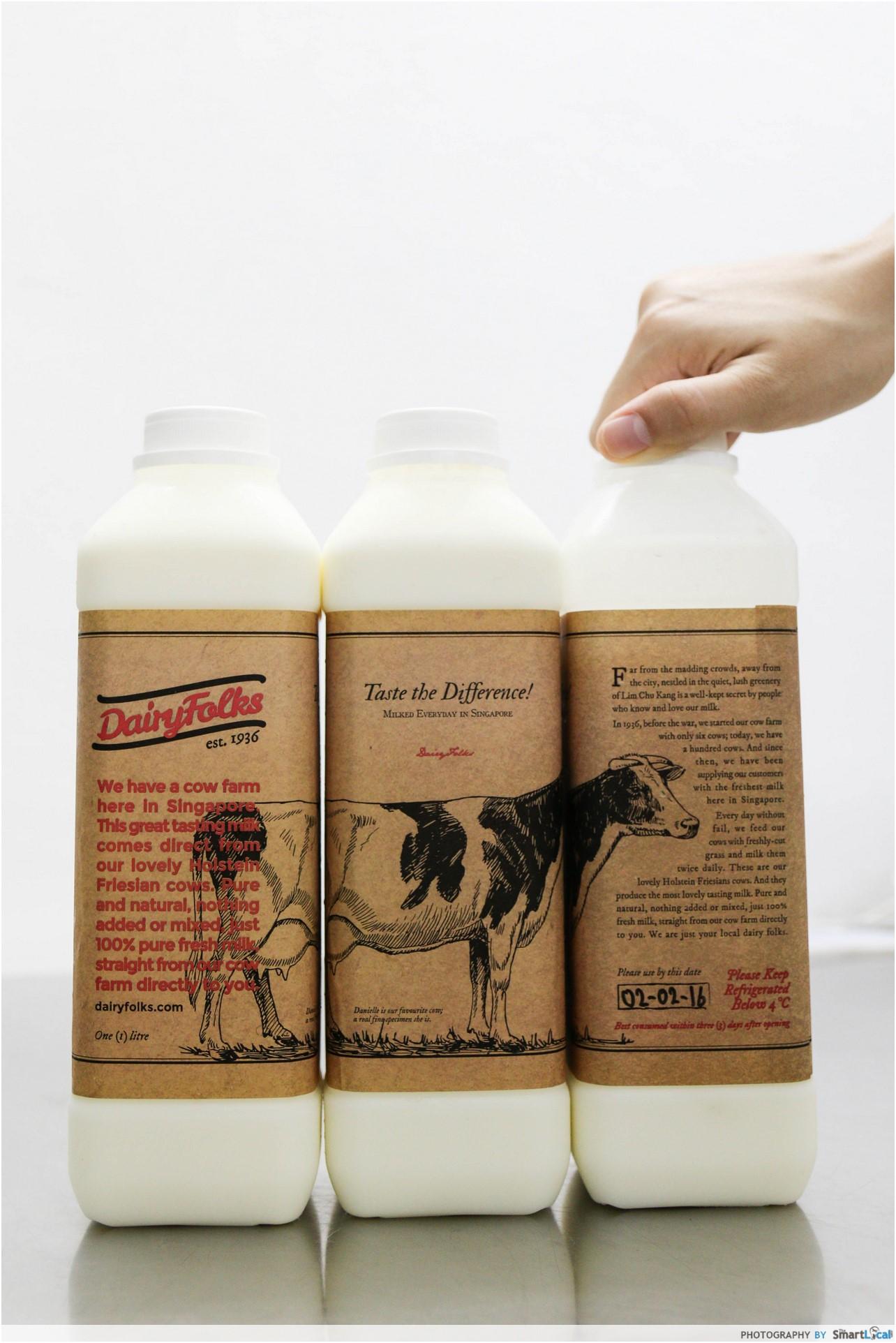 DairyFolks organic milk