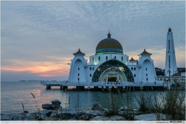 Masjid Selat Floating Mosque Malacca