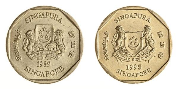 National Coat of Arms on the $1 coin
