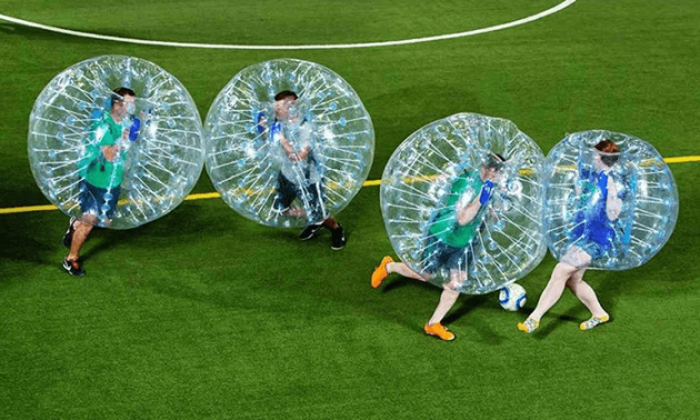 Singexperience, bubble soccer kids party