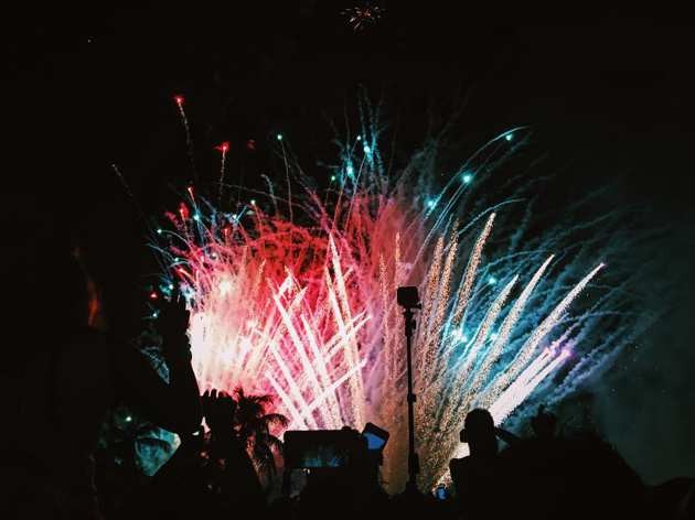 Siloso Beach Party Fireworks