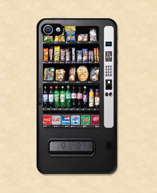 snack vending machine, phone case