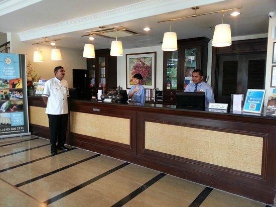 Grand Kampar Hotel, reception area, European elegance