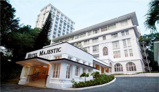 The Majestic Hotel, colonial architecture