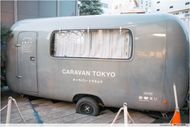 Commune 246, caravan to spend the night, Harajuku