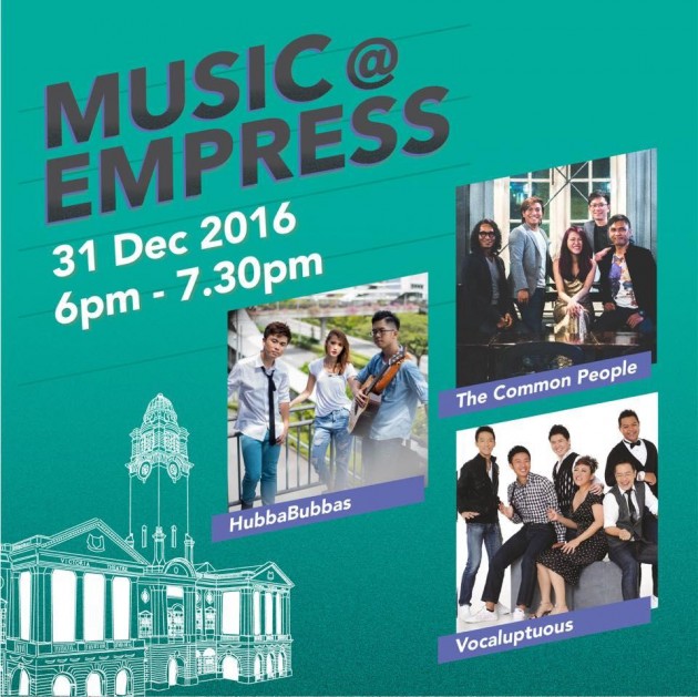 New Year's Eve Countdown 2016 Music @ Empress free movie screenings