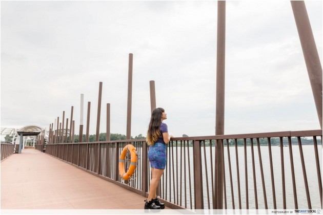 Quirky bridges Singapore Lower Seletar Reservoir