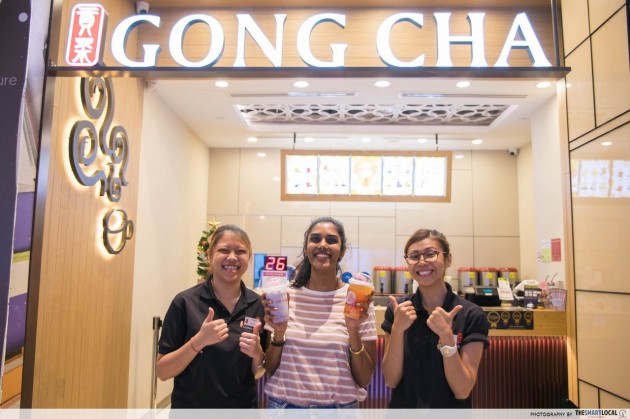 gong cha - healthier alternative