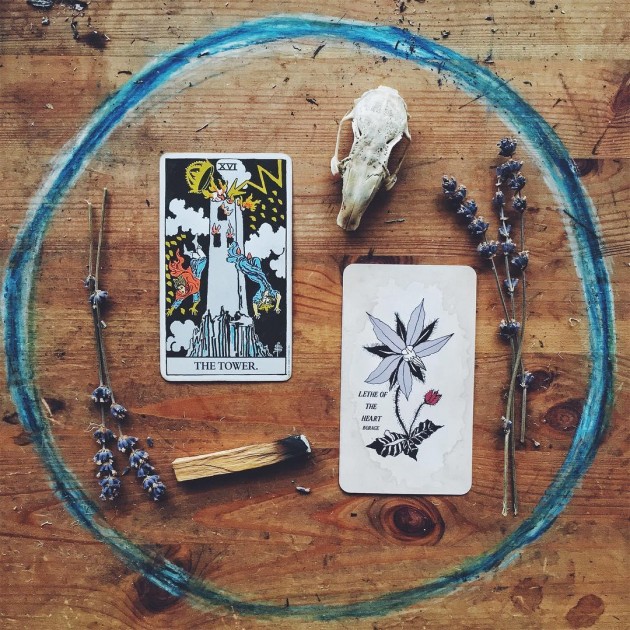 Tarot card readings and spellcrafting services at Spellbound Witchcraft store Singapore