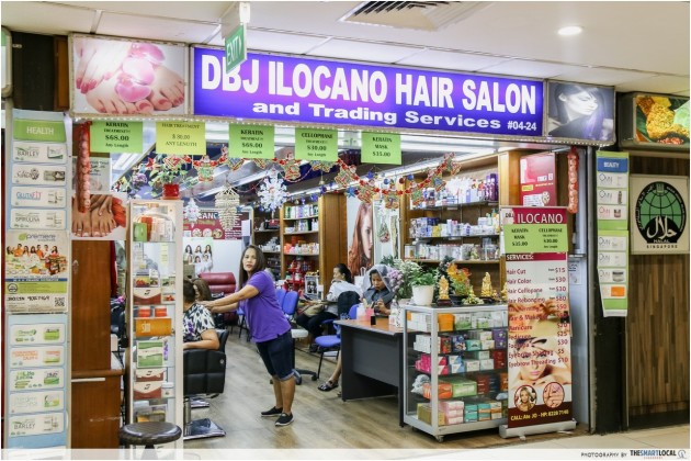 hair salon lucky plaza singapore