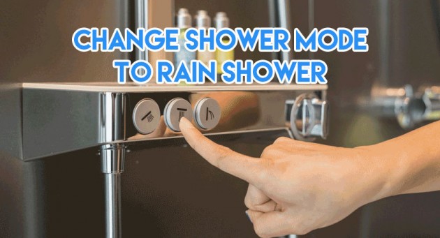 hansgrohe rain shower buttons