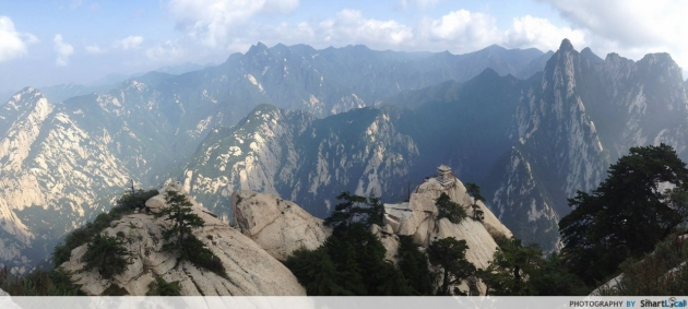 Mount Huashan view