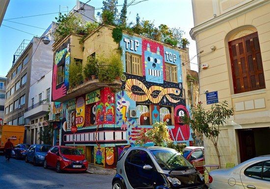 Athens Psyri Neighbourhood