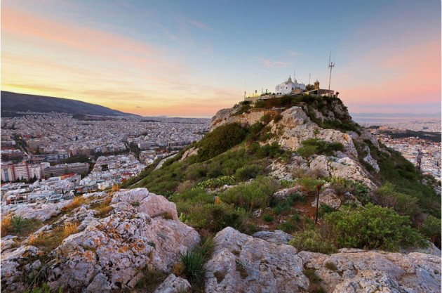 Athens Mount Lycabettus