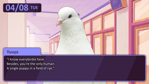 Hatoful Boyfriend Weird Dating Game Pigeon Japanese