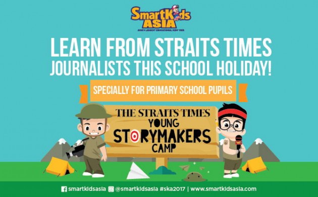 smartkids asia storymakers camp  the straits times march holidays children journalist war reporter