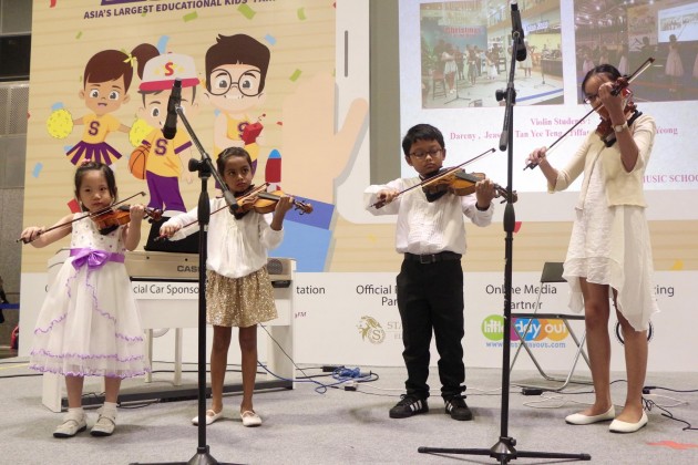 smartkids asia talent time performance violin instrument music singing competition