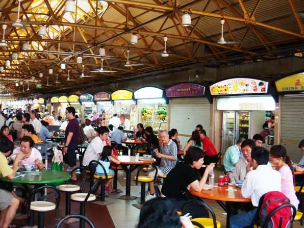 best hawker centre singapore food local cheap queue sold out