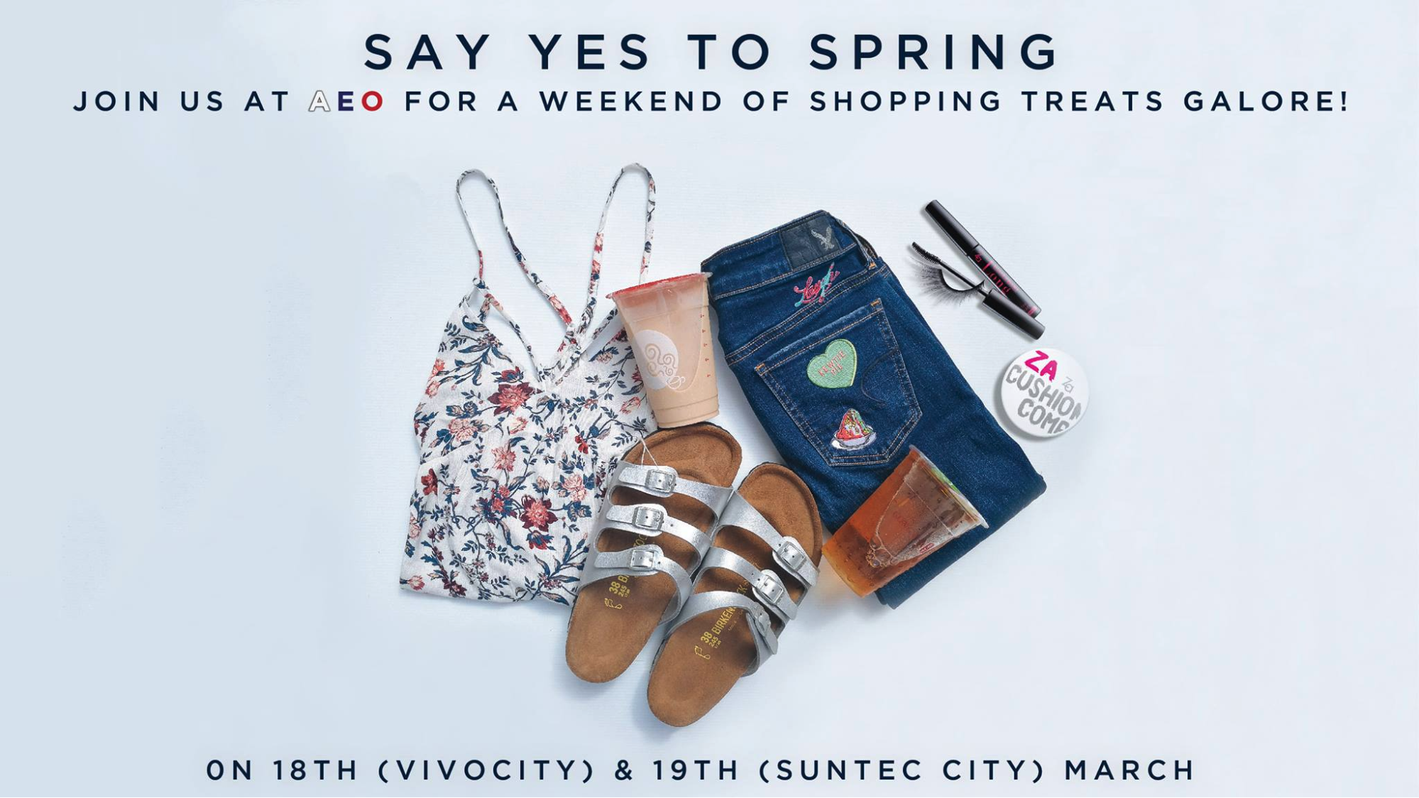 American Eagle Outfitters' is having a spring event full of attractive promotions and goodies!