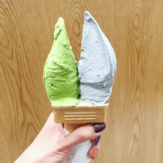 Matcha Hokkaido Ice Cream, Azabu Sabo