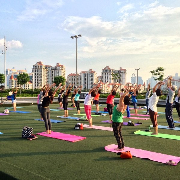 Attend free fitness classes all around Singapore