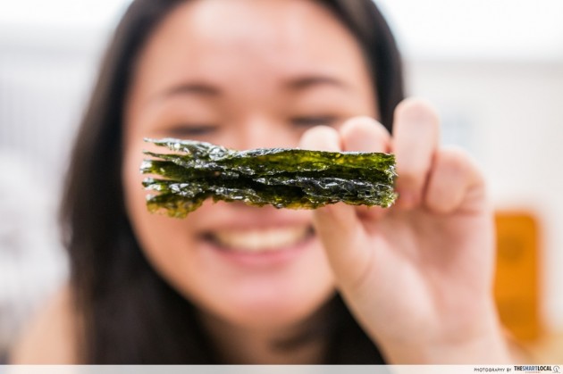 Hanmirae Teriyaki Seaweed Snack 3s x 4g ($1.80)