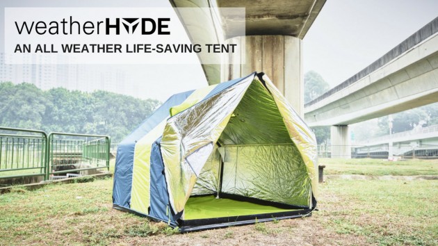 Singaporean Kickstarter Projects WeatherHYDE tent