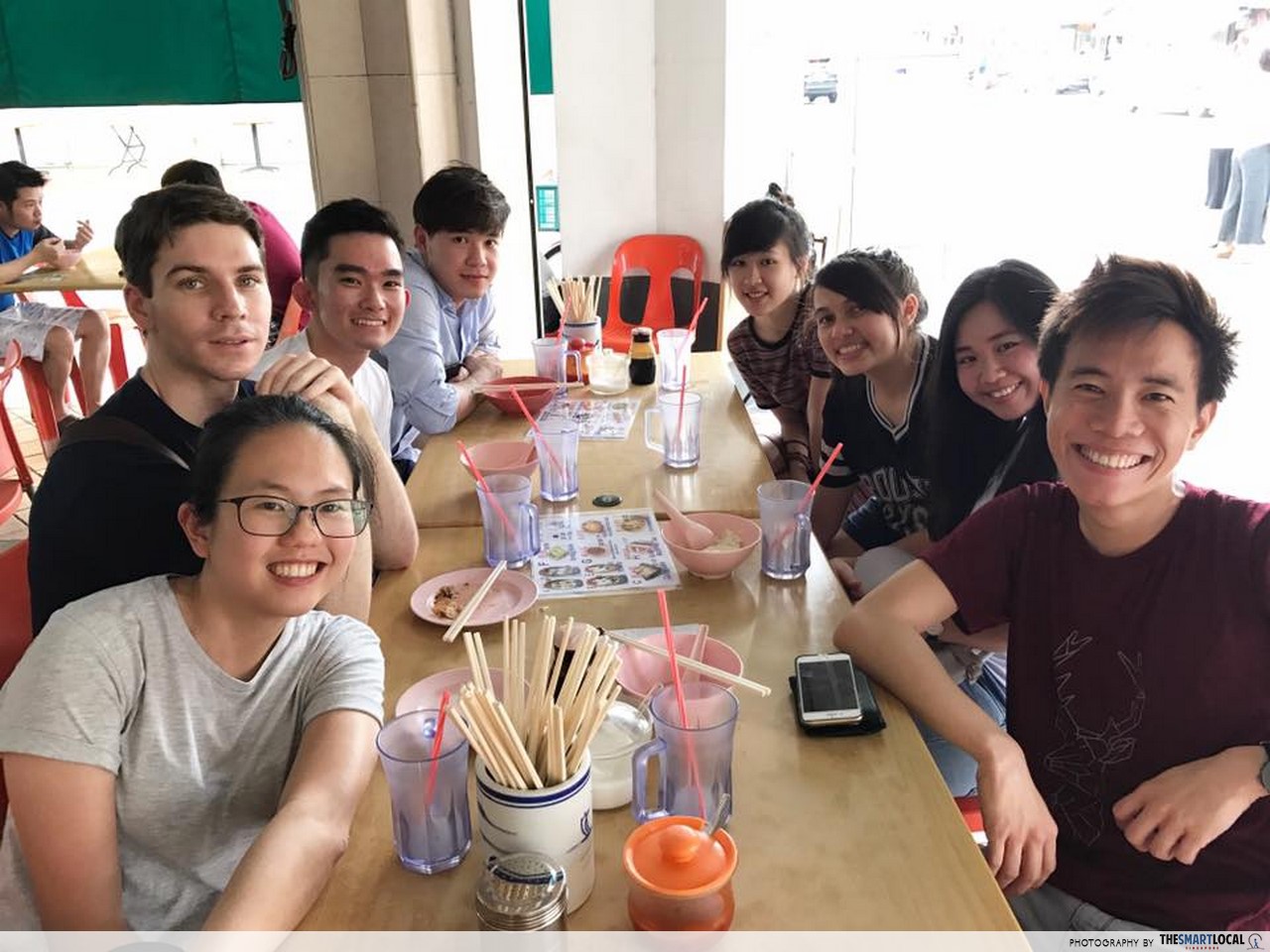 Image result for singapore hawker centre friends