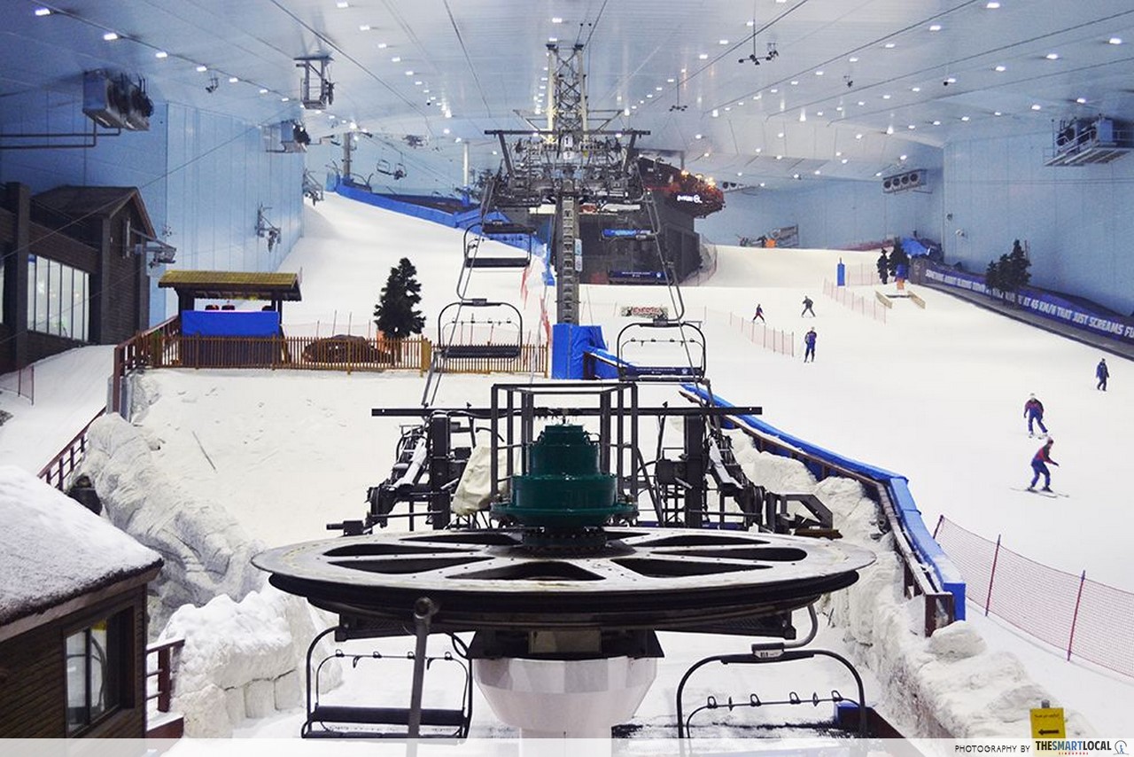 Ski Dubai Ski Lifts, Highest Ski Slope 