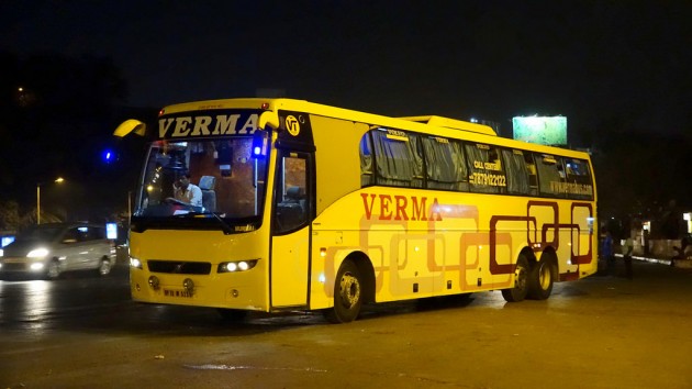 Overnight sleeper bus India