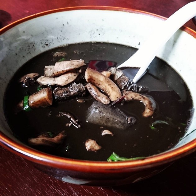 ikasumi squid ink soup ryukyu sabo ashibiuna