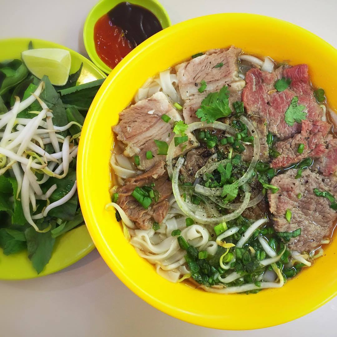 Bun Bo Hae, or beef pho, from Saigon Jalan